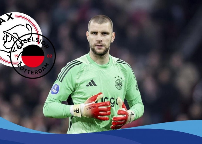 Kiper Timnas Indonesia Maarten Paes Dicadangkan, Ajax Langsung Ditahan Imbang Excelsior 2-2!