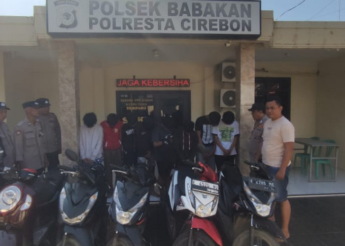Dapat Laporan Warga, Polsek Babakan Gagalkan Tawuran Antargeng Motor untuk Konten Medsos