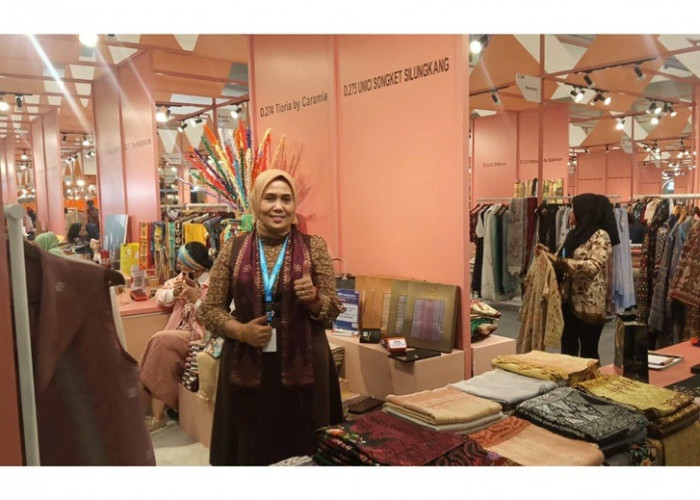 Ciptakan Pengusaha Berdaya Saing Global, UMKM Songket Binaan BRI Sukses Tembus Pasar Internasional