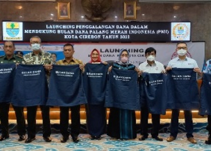 Walikota Canangkan Bulan Dana PMI “Wayahe Berbagi” PMI Kota Cirebon Targetkan Rp3 Miliar 