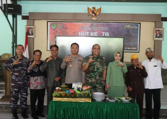 Kodim 0614/Kota Cirebon Gelar Vicon dan Syukuran HUT Kodam III/Slw ke-78 Tahun 2024