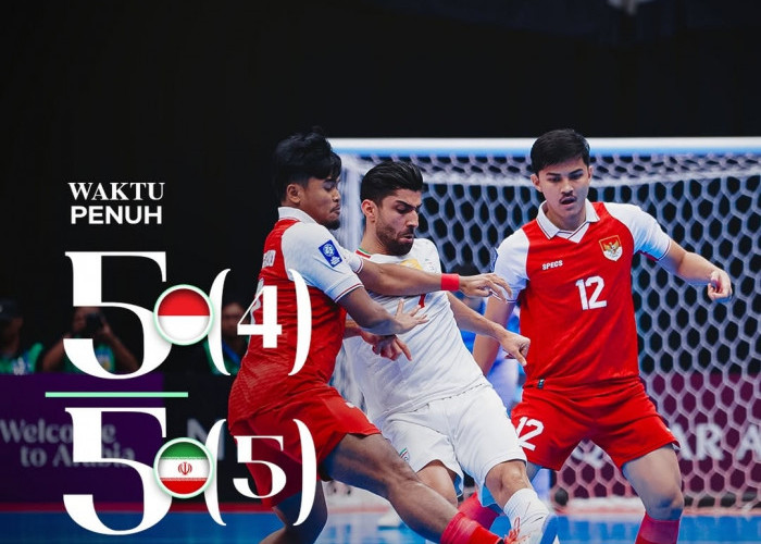 Nyaris Juara! Timnas Futsal Indonesia Kalah Dramatis dari Iran di Final Piala Asia 2026