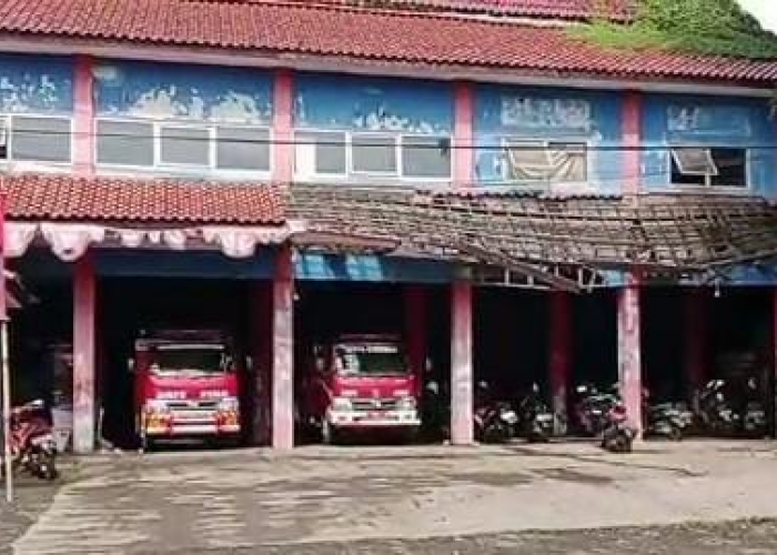 Tidak Layak! Begini Penampakan Kantor Dinas Pemadam Kebakaran Kota Cirebon 