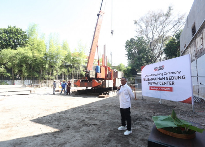 Harian Disway Bangun Gedung Baru di Surabaya, Dahlan Iskan Masih Rahasiakan Namanya