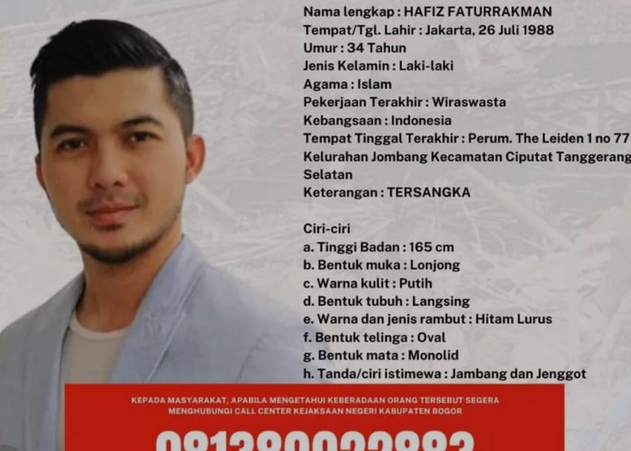 Hafiz Faturrahman Adik Irwansyah Masuk DPO, Jika Ketemu Hubungi Nomor Ini