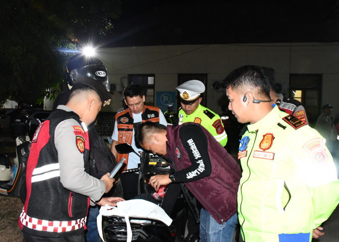 Sasar Geng Motor hingga Miras, Polresta Cirebon Gelar Patroli Gabungan Skala Besar