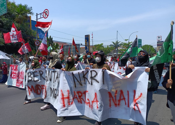 Demo Mahasiswa Cirebon Hari Ini, Cipayung Plus Tolak Kenaikan BBM Bersubsidi