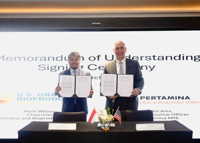 Pertamina NRE dan US Grains & BioProducts Council Perkuat Kolaborasi Knowledge Exchange Pengembangan Bioetanol