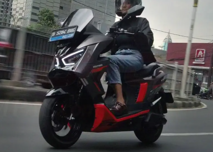 DP Kredit Motor Listrik Polytron Fox 350 Sudah Turun, Cicilan Makin Ringan Hingga 400 Ribuan