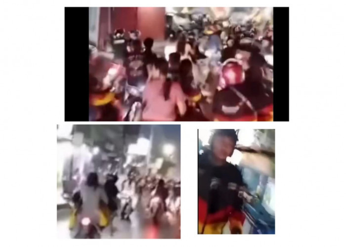 Viral! Aksi Sweeping Diduga Kelompok Motor di Cirebon Berujung Ricuh, Satu Orang Luka