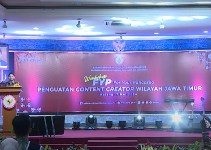 Setelah Cirebon BPIP Bawa FYP ke Malang, Berharap Para Content Creator menguasai Ideologi Pancasila
