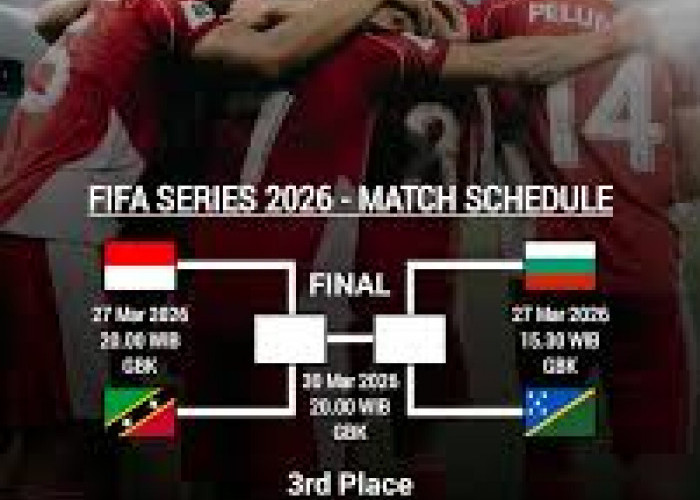 GBK Bakal Panas! Ini Jadwal Lengkap Indonesia di FIFA Series 2026