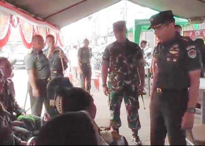 Kodim 0614/Kota Cirebon Gelar Karya Bakti dan Pemeriksaan Kesehatan Gratis Peringati Hari Juang TNI AD ke-80