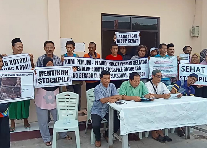 Stockpile Batubara Masih Beroperasi, Warga RW 01 Kampung Pesisir Selatan Kembali Protes