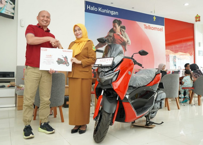 ASN Kuningan Dapat Motor All New NMAX dari Undian SIMPATI HOKI