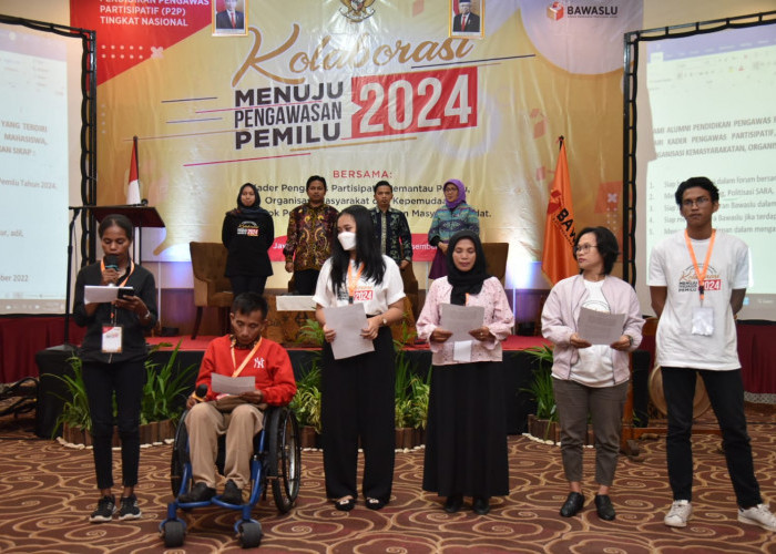 P2P Gelombang II Hasilkan Deklarasi Solo, Lolly: Momentum Kolaborasi Awasi Bersama Pemilu 2024