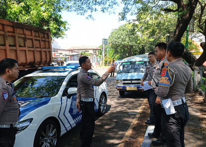 Cegah Kecelakaan, Satlantas Polres Cirebon Kota Evaluasi Sejumlah Jalan Rawan Macet