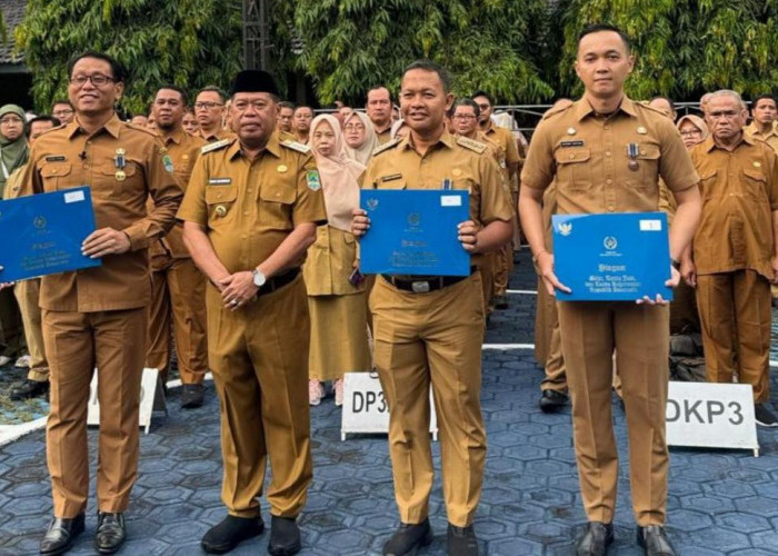 30 Tahun Mengabdi, Tiga ASN Majalengka Terima Penghargaan Bergengsi dari Negara