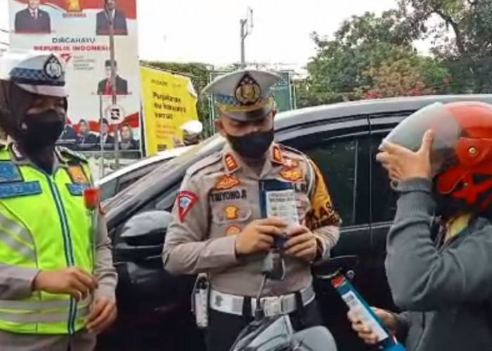 Waduh! Sudah 200 Blanko Tilang Selama Operasi Zebra Lodaya di Kota Cirebon, Tenang Hanya Teguran