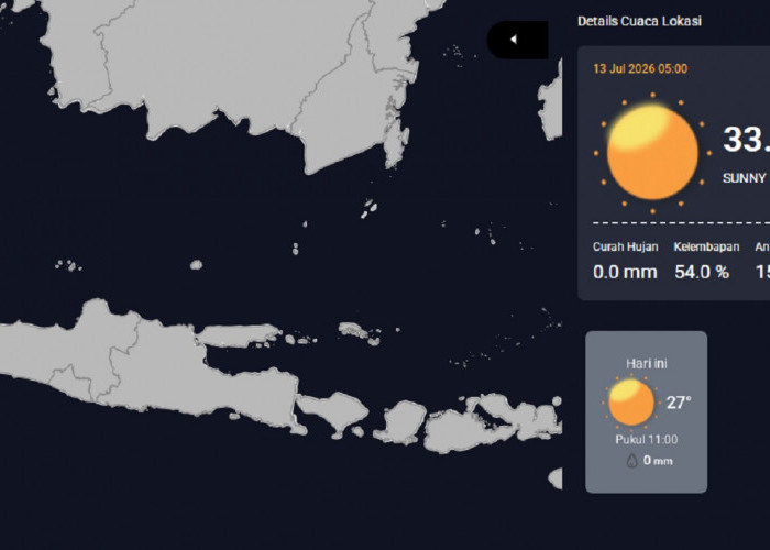 Cuaca Cirebon Hari Ini, Angin 20 Km per Jam, Gunung Ciremai Level I