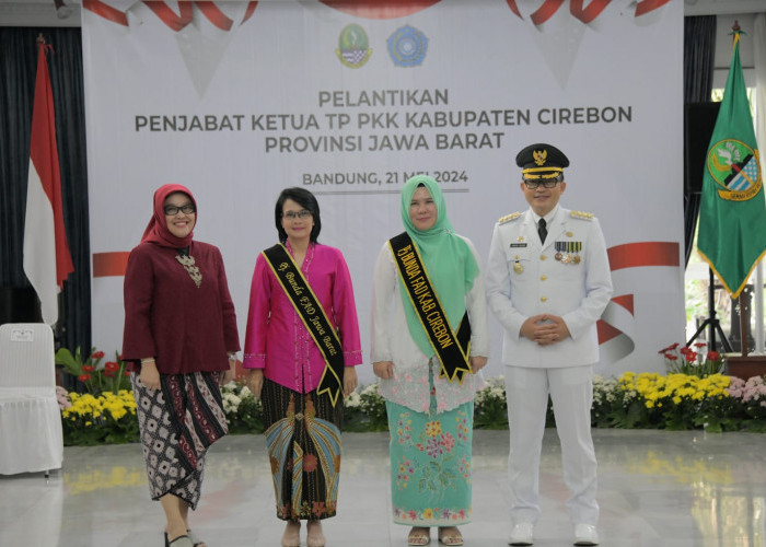 Penjabat Ketua TP PKK Kabupaten Cirebon Dilantik, Begini Pesan Amanda Soemedi