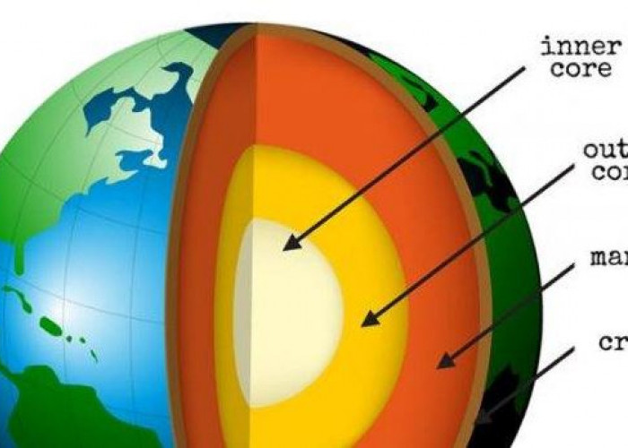 Wilayah Inti Luar Bumi yang Ternyata Bentuknya Seperti Kue Donat
