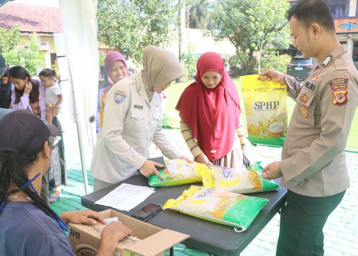 Polresta Cirebon Gelar GPM, 1.567 Warga Serbu Sembako Harga Terjangkau