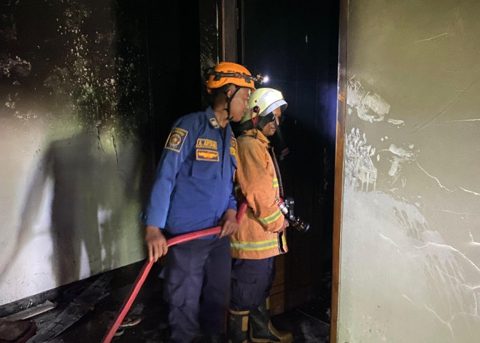 Rumah Kosong di Jalan Pekiringan Kota Cirebon Kebakaran, Penyebab Belum Diketahui