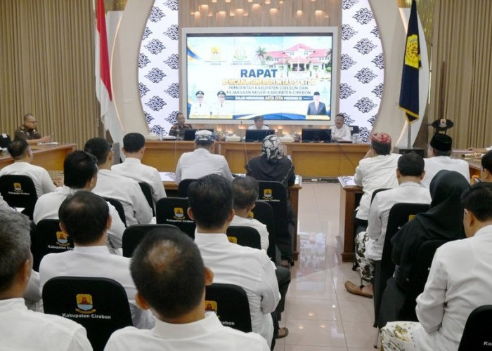 Pemkab Cirebon Gandeng Kejari, Linmas Diperkuat untuk Deteksi Dini Masalah Warga