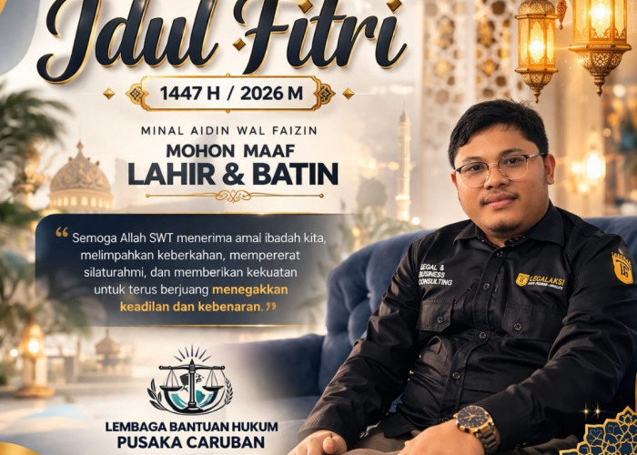 Idul Fitri 2026, LBH Pusaka Caruban  Luncurkan Program Konsultasi Hukum Gratis
