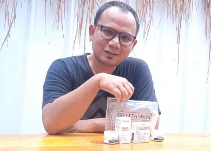 Berawal dari Bully, Pemuda Asal Sumber Berhasil Menciptakan Glutamen Skincare