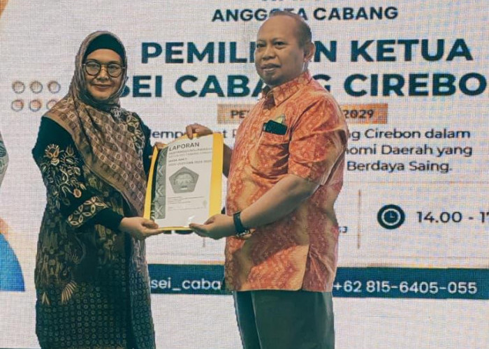 Acep Komara Nahkoda Baru ISEI Cabang  Cirebon