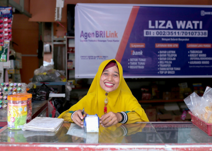 Milestone Sejarah Inklusi Keuangan di Indonesia, Jumlah AgenBRILink Tembus 1 Juta