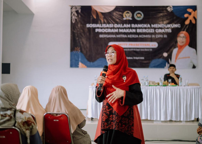 Sosialisasi Program Makan Bergizi Gratis di Cirebon, Netty Prasetiyani Tekankan Pentingnya Gizi Sejak 1000 HPK