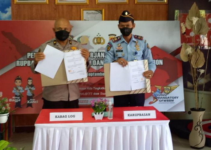 Rupbasan Jalin Kerjasama dengan Polresta Cirebon, Perlunya Perawatan Barang Sitaan