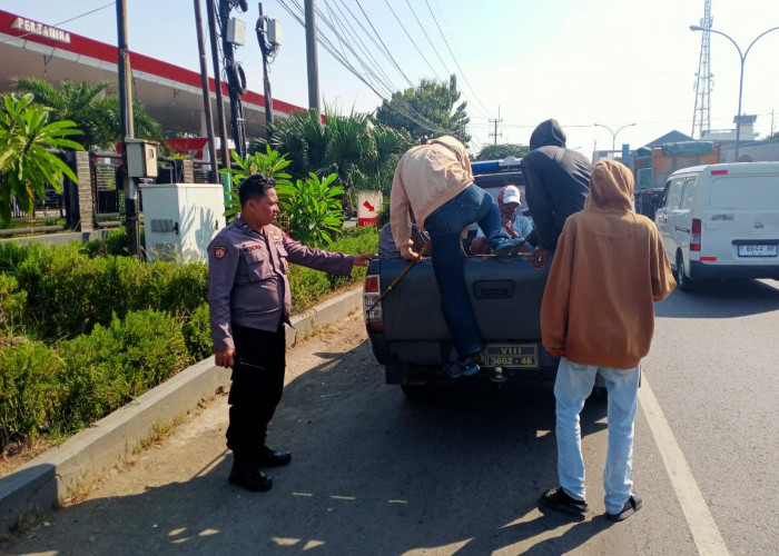 Polsek Depok Bergerak, Tukang Parkir Liar dar 6 TKP Diamankan, Termasuk di Indomaret