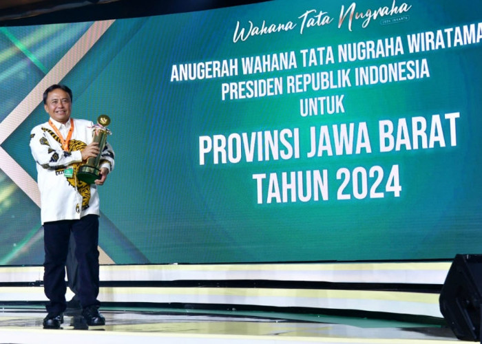 Provinsi Jabar Raih Wahana Tata Nugraha Wiratama 2024: Terbaik dalam pengelolaan sistem transportasi publik 