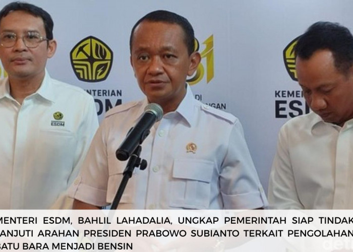 Teknologi Bensin dari Batu Bara Sudah Ada, Pemerintah Siapkan Strategi Kurangi Ketergantungan Impor BBM