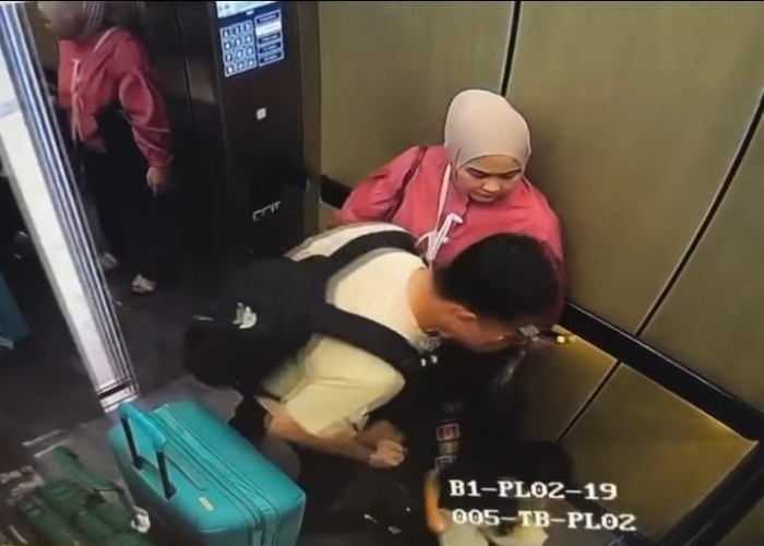 Viral Video Pria dan Wanita Diduga Aniaya Anak di Lift, Nama Kerabat Kesultanan Cirebon Terseret