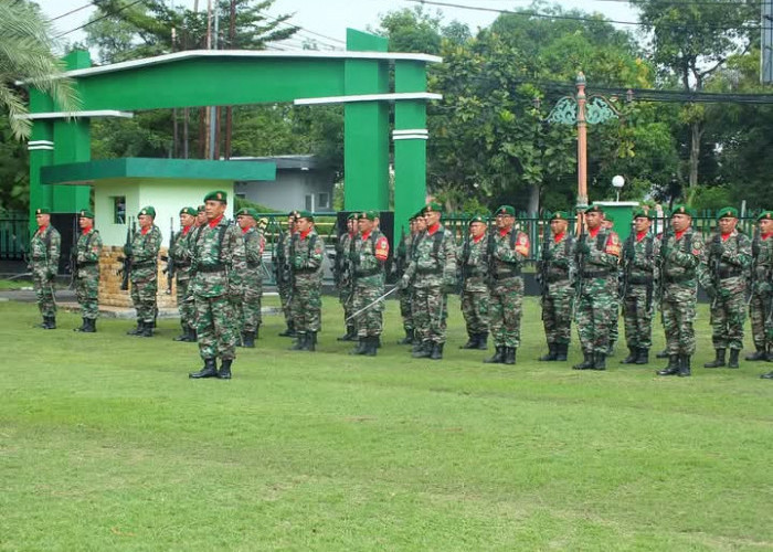 Pimpin Upacara Hari Juang TNI AD, Dandim 0614/KC Titip Pesan Penting kepada Prajurit 