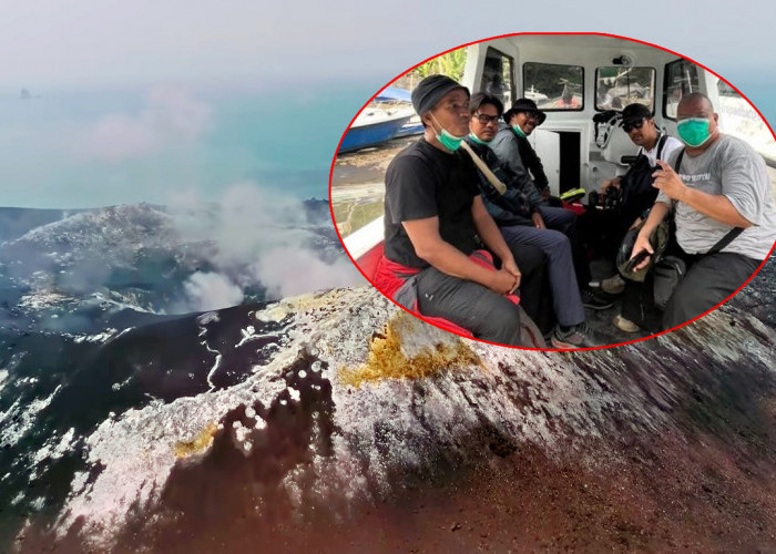 Hari Kedua 5 Jurnalis Hilang Kontak saat Meliput Gunung Anak Krakatau, Tim SAR Perluas Pencarian 271 NM