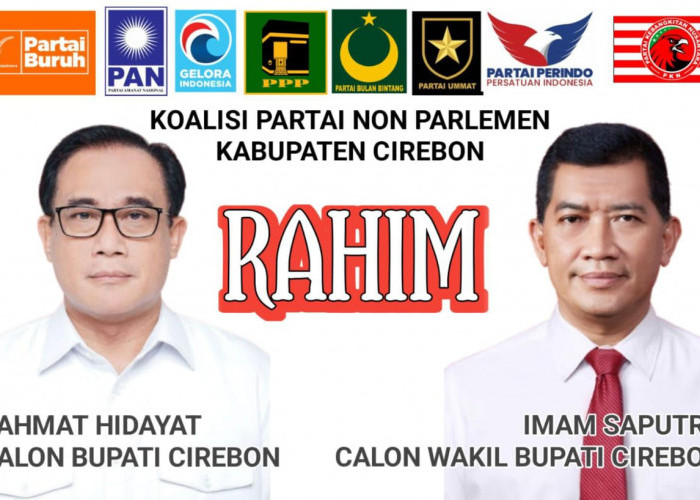 8 Parpol Non-Parlemen Usung Rahmat Hidayat-Imam Saputra Maju di Pilkada Kabupaten Cirebon