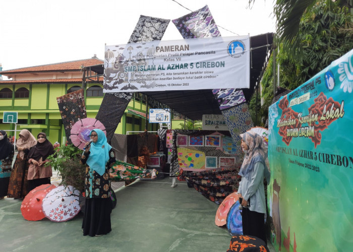 SMP Islam Al Azhar 5 Cirebon Menggelar Pameran P5 Kelas VII