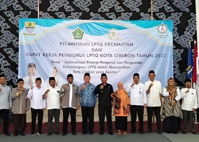 Walikota Cirebon Lantik Pengurus LPTQ Tingkat Kecamatan 