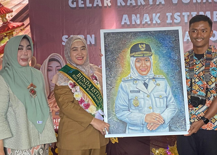 Gelar Karya SLBN Cirebon Penuh Haru, Wakil Walikota Terima Banyak Kejutan