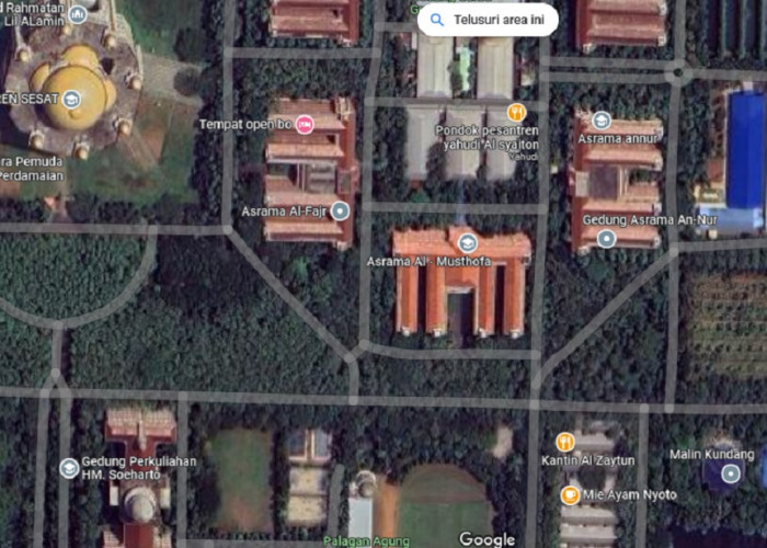Google Maps Al Zaytun 'Diserang' Ditulisi Pesantren Sesat, Open BO, Yahudi dan Malin Kundang