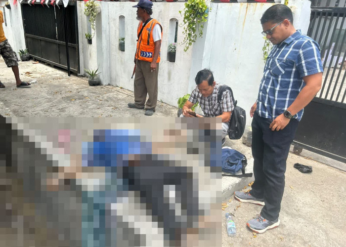 Respons Cepat Polisi 110, Pria Ditemukan Meninggal di Trotoar Kalijaga