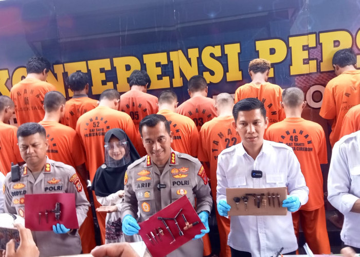 Operasi Lodaya 2023, Polresta Cirebon Ungkap 12 Kasus Curas, Curat dan Curanmor