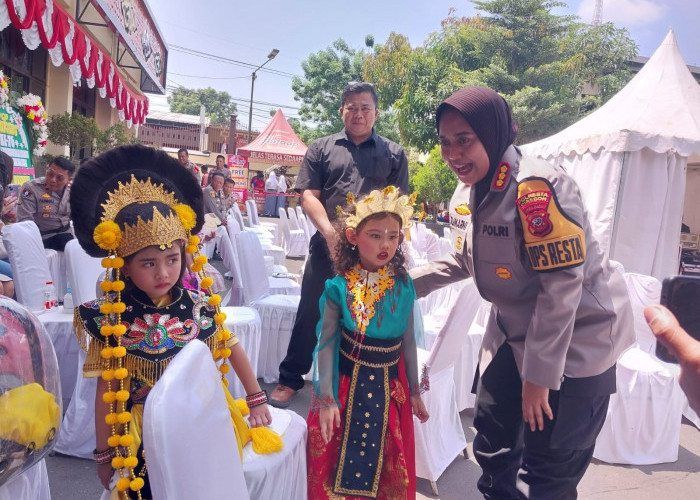 172 Peserta Tari Berkopempetisi di Mako Polresta Cirebon