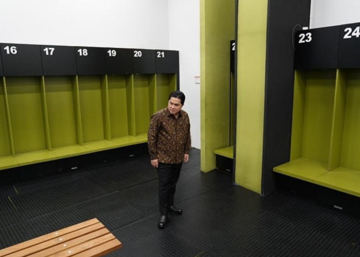 Jelang Indonesia vs Argentina, Ketum PSSI Erick Thohir Lakukan Inspeksi ke SUGBK